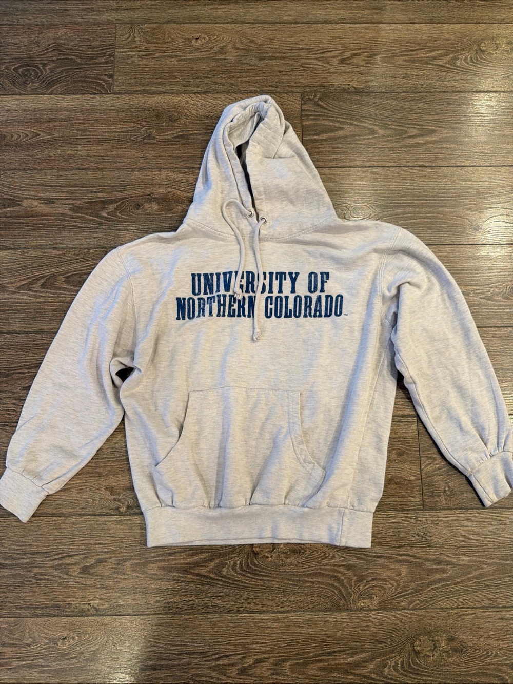 University of Northern Colorado Men's Hooded Sweatshirt - Light Gray